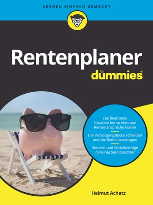 cover image of Rentenplaner für Dummies